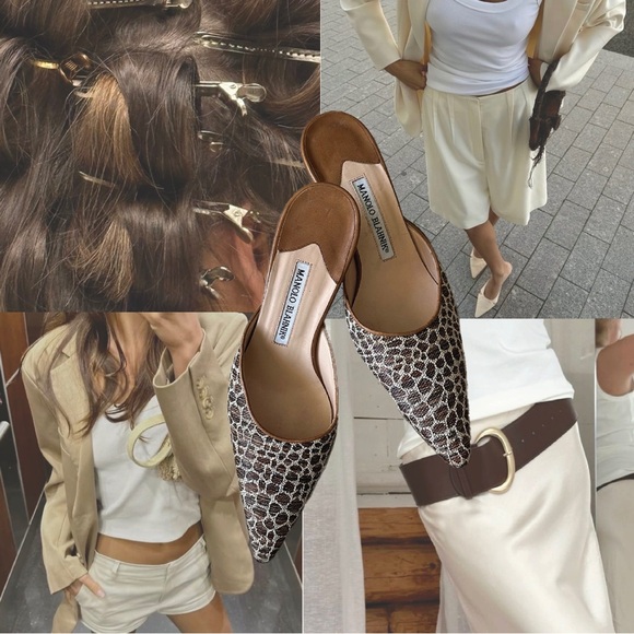 Vintage Manolo Blhanik heels - Picture 7 of 8